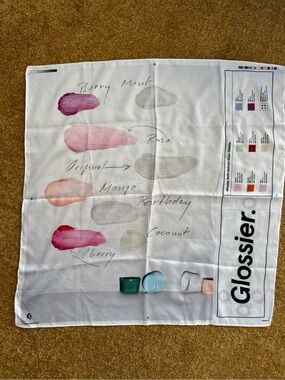 Glossier Limited Edition Balm Dotcom Scarf